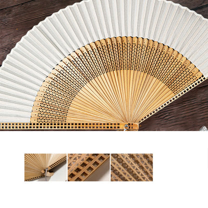 Chic and Style | Handmade bamboo silk fan 