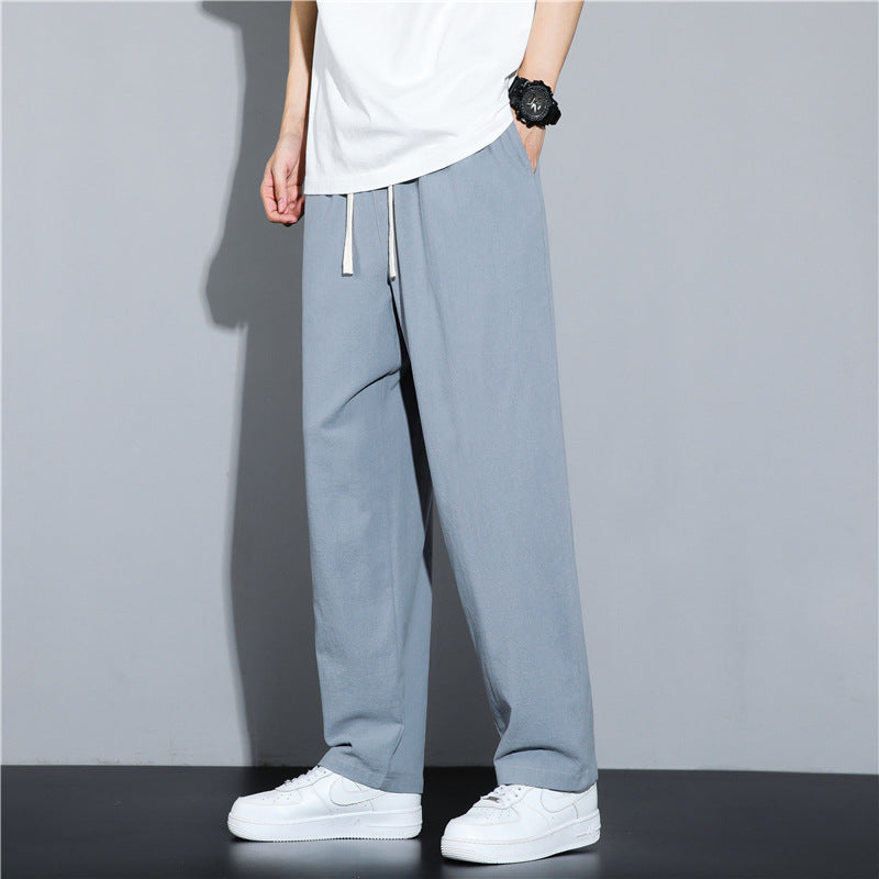 Chic und Stil | Casual linen pants for men