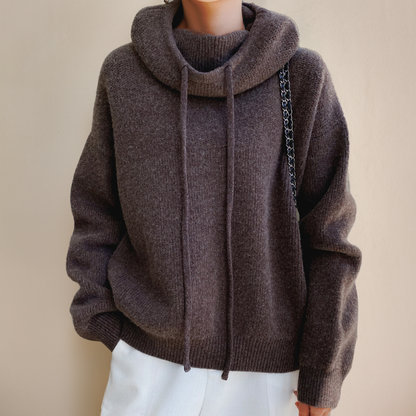 Bestseller Pull-over à col roulé en merino pour femmes - edeltraud
