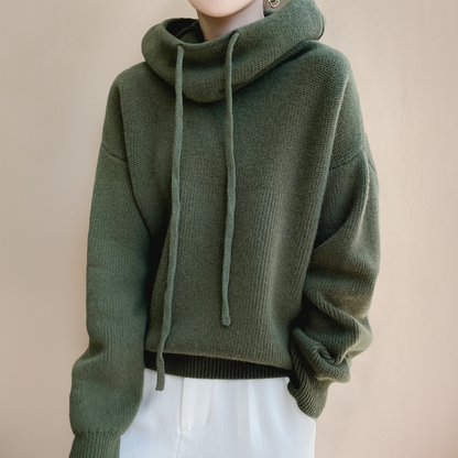 Bestseller Pull-over à col roulé en merino pour femmes - edeltraud