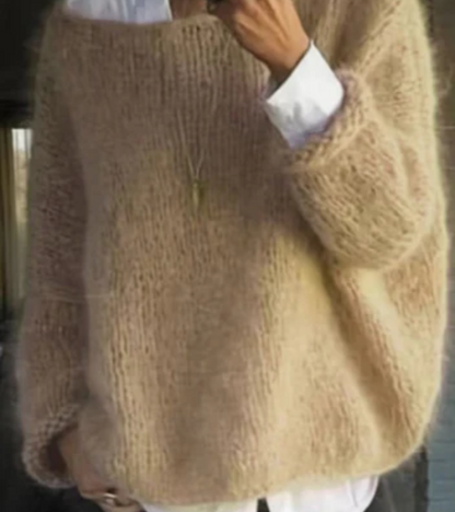 Chic und Stil | Women's Oversize Pullover Sweater