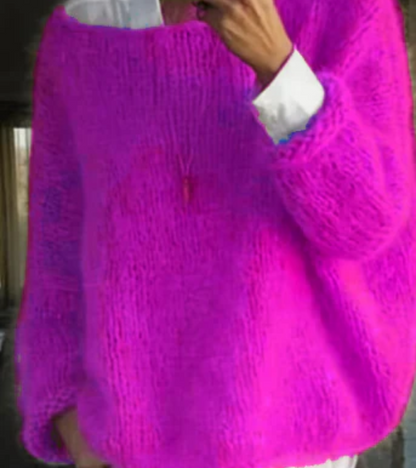 Chic und Stil | Women's Oversize Pullover Sweater