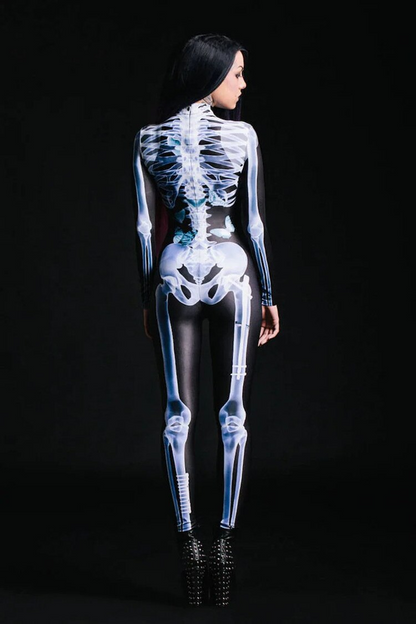 Chic und Stil | GlowInTheDark BoneCurve Costume de squelette