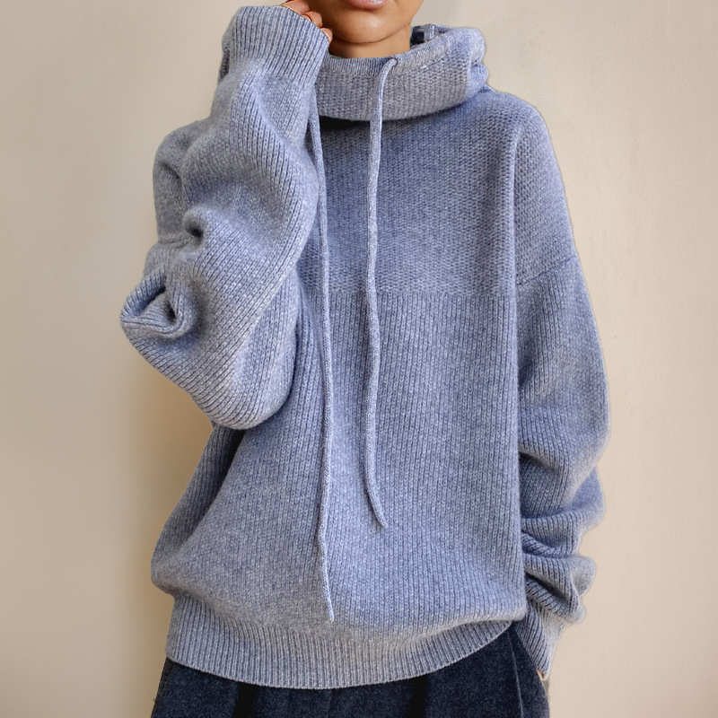 Bestseller Pull-over à col roulé en merino pour femmes - edeltraud