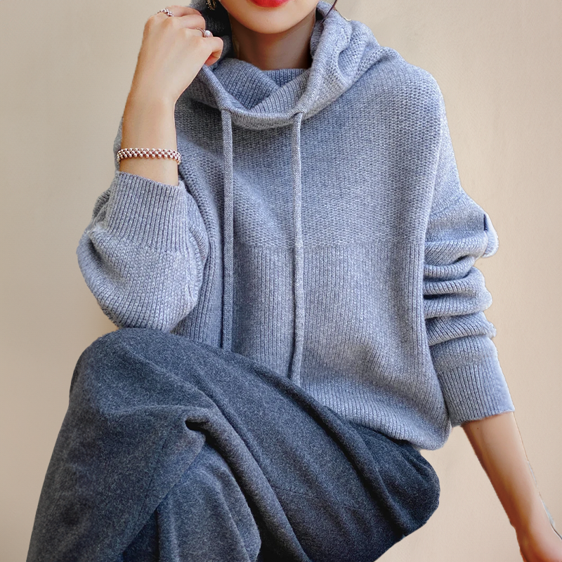 Bestseller Pull-over à col roulé en merino pour femmes - edeltraud