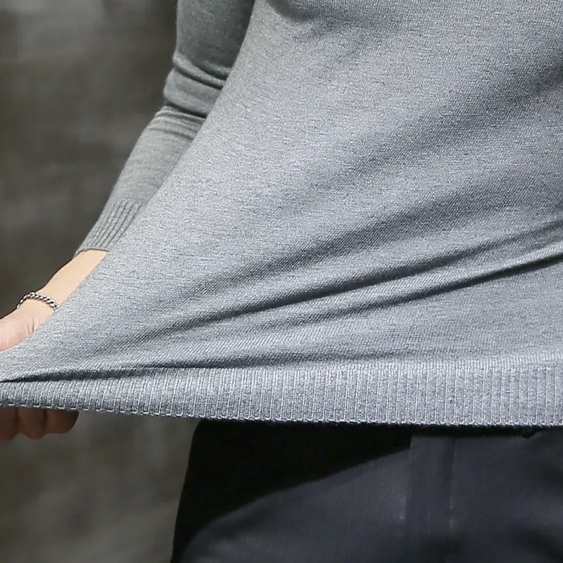 Men’s Merino Wool Turtleneck Sweater, Elegant & Comfortable | Chic und Stil