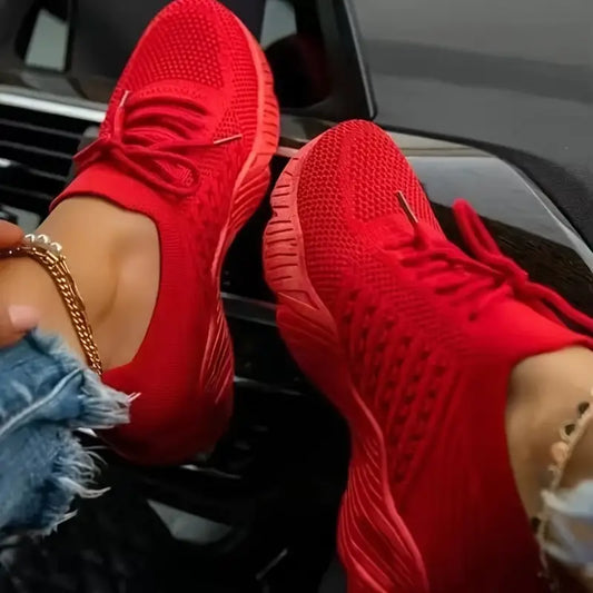 Chic und Stil | Orthopedic Mesh Sneakers for Women