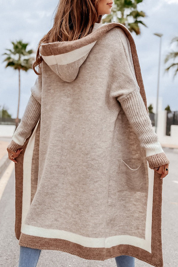 Chic und Stil | and winter leisure all-rounder hoodie long cardigan pullover jacket