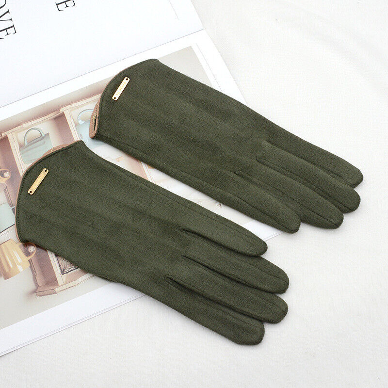 Chic and Style | Stylish suede gloves with lining