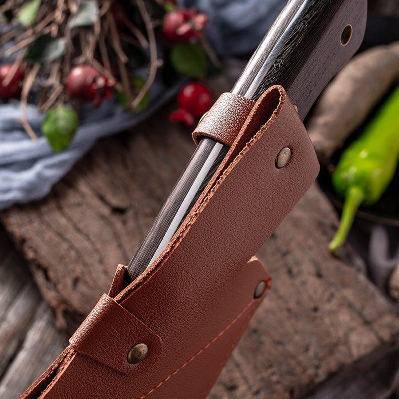 Couteau de Boucherie en Acier Inoxydable Forgé à la Main de 8" - ChicUndStil