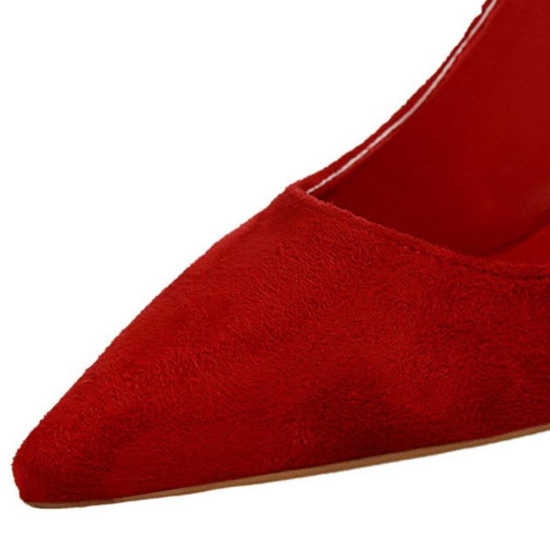 Chic und Stil | Suede High Heels Pumps