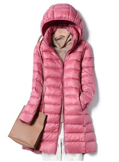 Chic und Stil Long down jacket for women