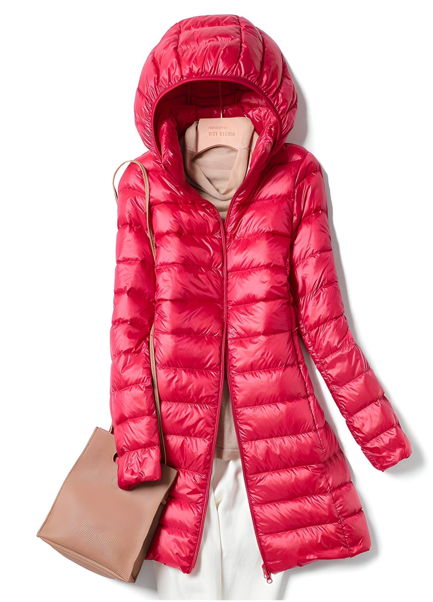 Chic und Stil Long down jacket for women