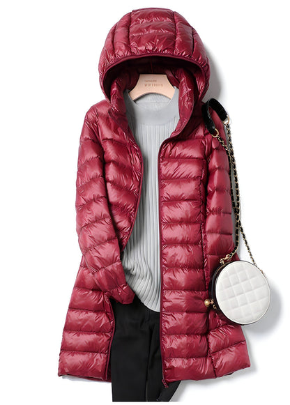 Chic und Stil Long down jacket for women