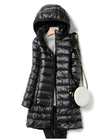 Chic und Stil Long down jacket for women