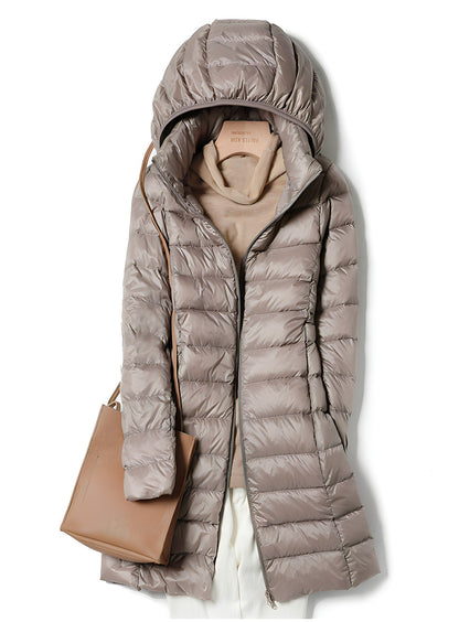 Chic und Stil Long down jacket for women