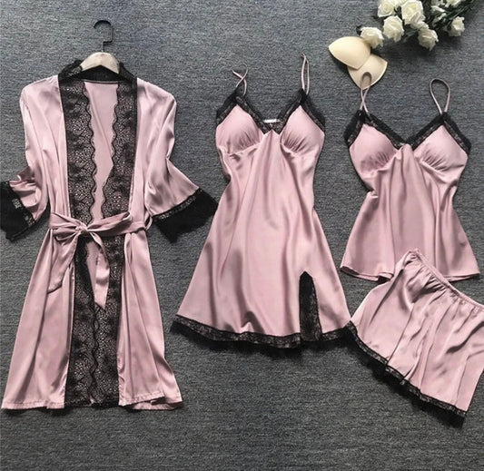 Chic und Stil | Satin Pyjama Set