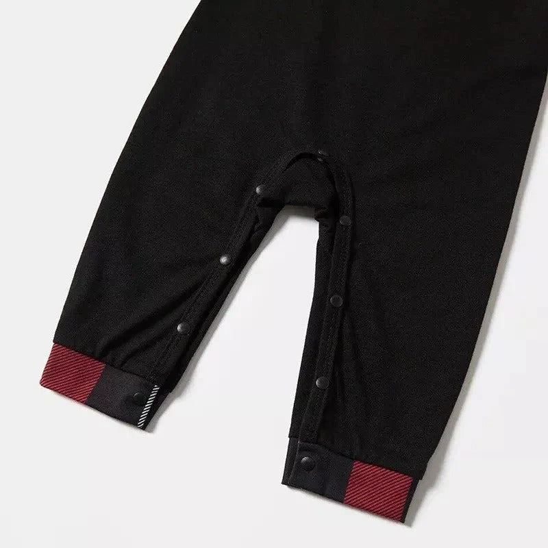 Chic und Stil | "Christmas With My Clan" Pattern Ⅱ - Red&Black&White Matching Checkered Pajama Pants