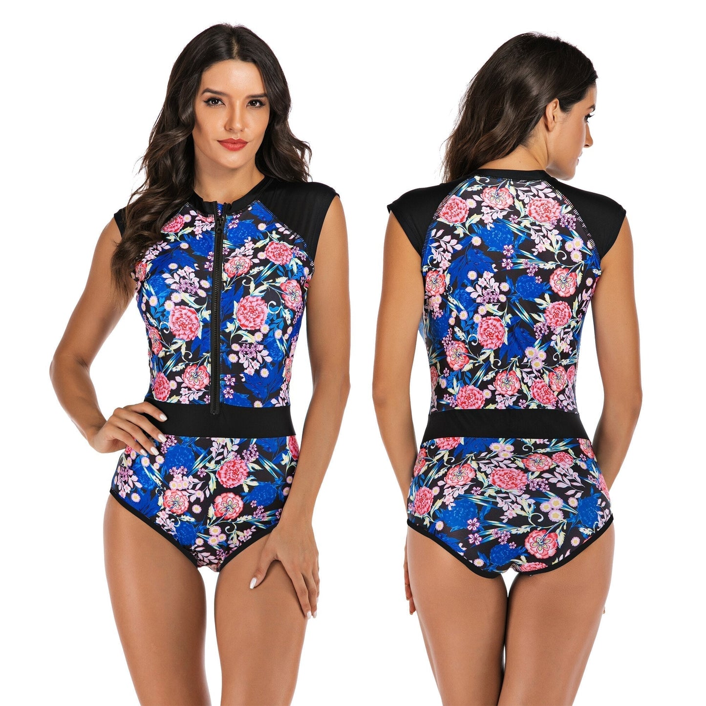 Chic und Stil | One-Piece Sport Swimsuit with Interesting Design