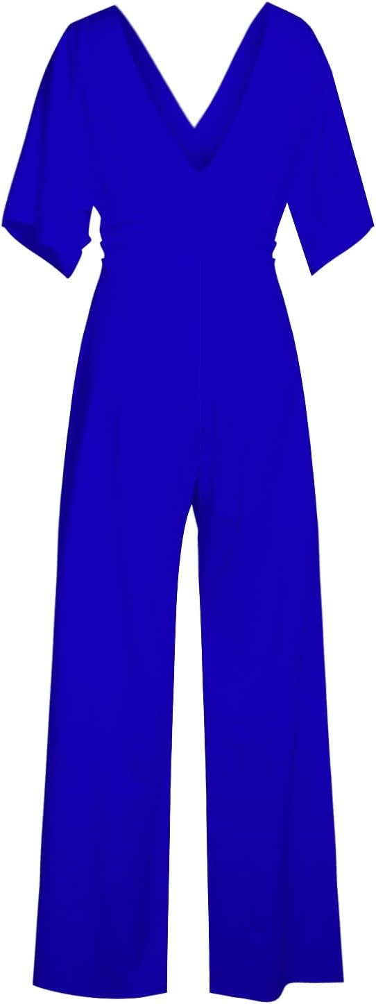 Chic und Stil | Elegant V-Neck Jumpsuit
