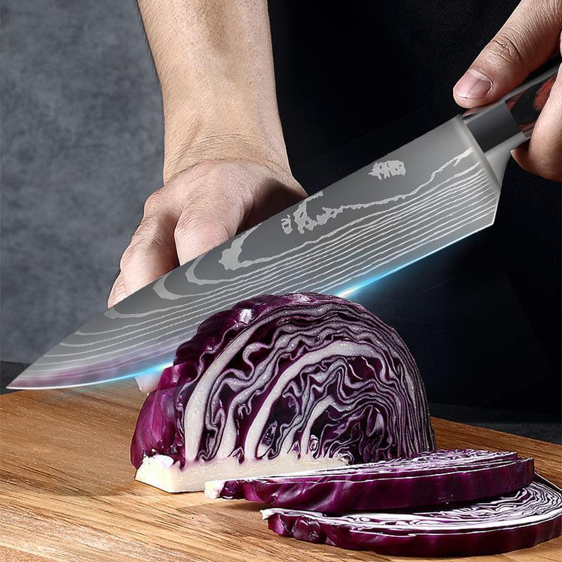 Ensemble de 10 Couteaux de Chef Professionnels - ChicUndStil
