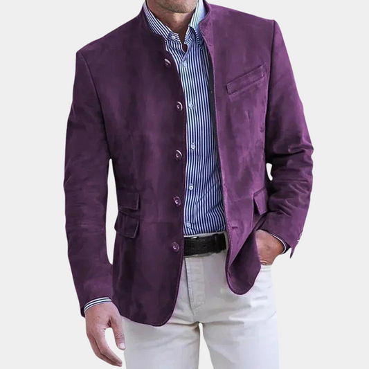 Chic und Stil | Autumn Jacket - Classic Men's Blazer - Comfort and Style
