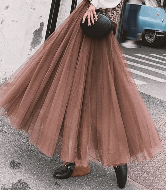 Chic und Stil | Ankle-Length Skirt with High Waist
