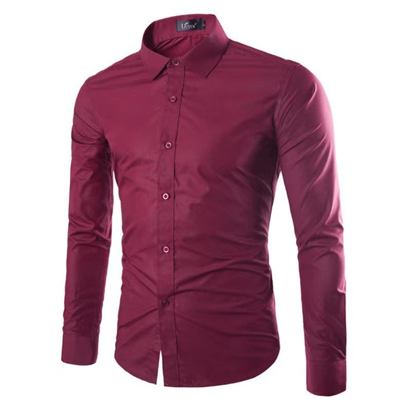 Chic und Stil | Non-Iron Shirt Men's Blouse