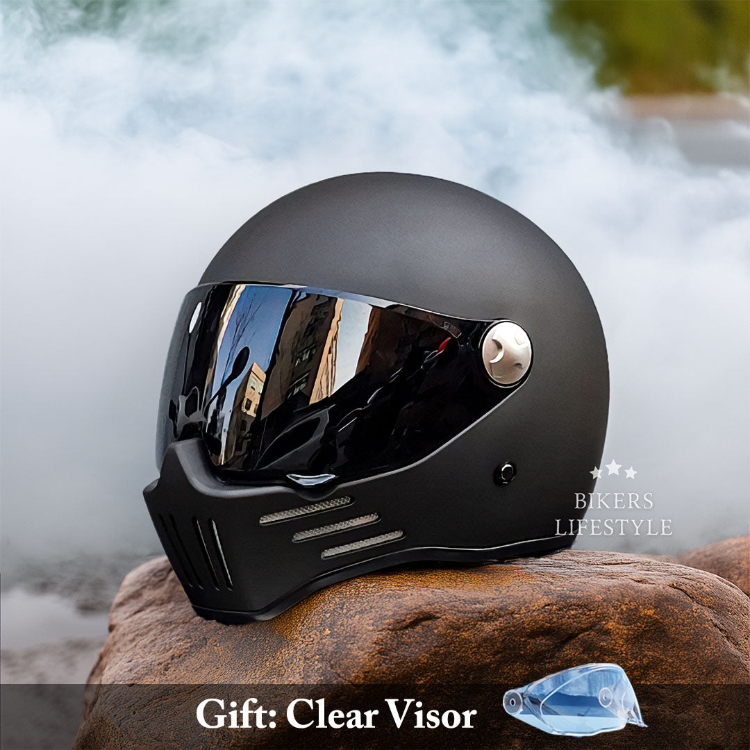 Casque de Moto Intégral - Homologué DOT et ECE - ChicUndStil