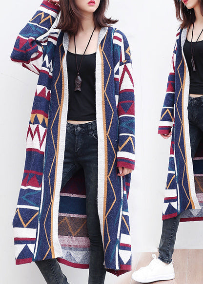 Chic und Stil | Color Fashion Casual Fitted Long Sleeve Cotton Knit Pullovers Coats