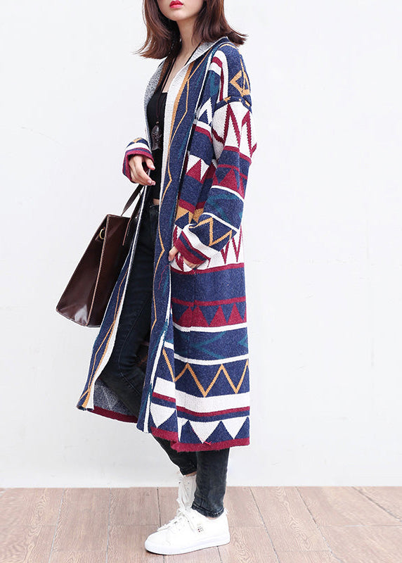 Chic und Stil | Color Fashion Casual Fitted Long Sleeve Cotton Knit Pullovers Coats