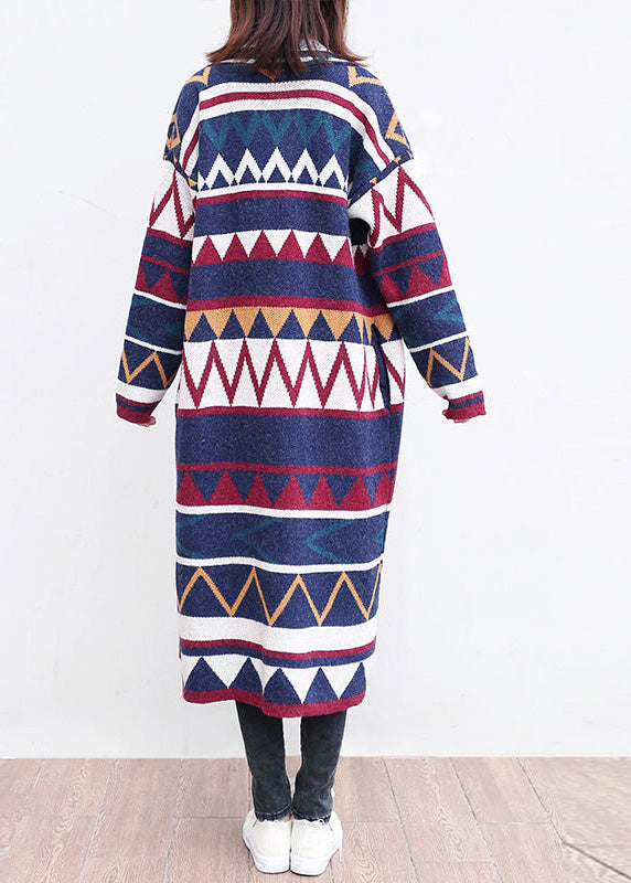 Chic und Stil | Color Fashion Casual Fitted Long Sleeve Cotton Knit Pullovers Coats