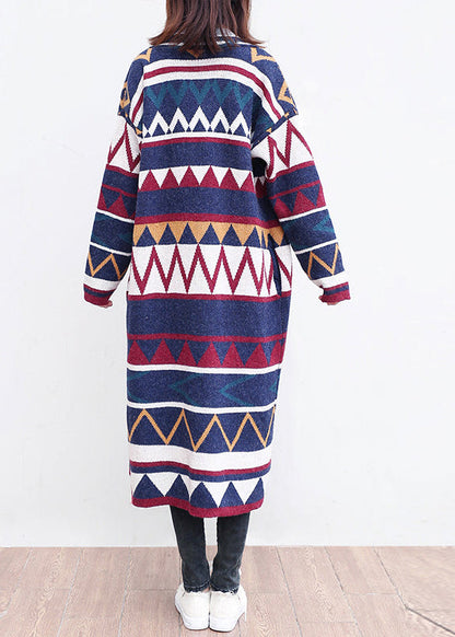 Chic und Stil | Color Fashion Casual Fitted Long Sleeve Cotton Knit Pullovers Coats