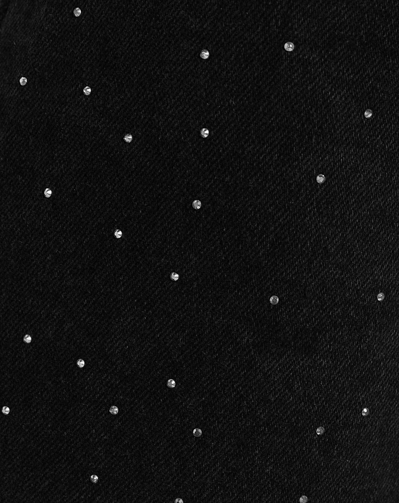 Chic und Stil | Shimmering denim pants with sequins