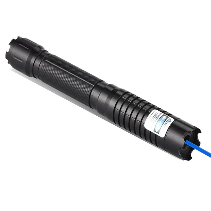 Chic and Style | High-performance tactical flashlight Burning Blue - Military-grade flashlights