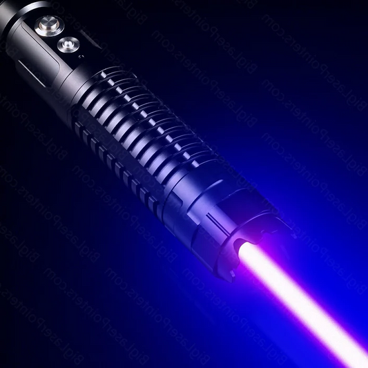 Chic and Style | High-performance tactical flashlight Burning Blue - Military-grade flashlights