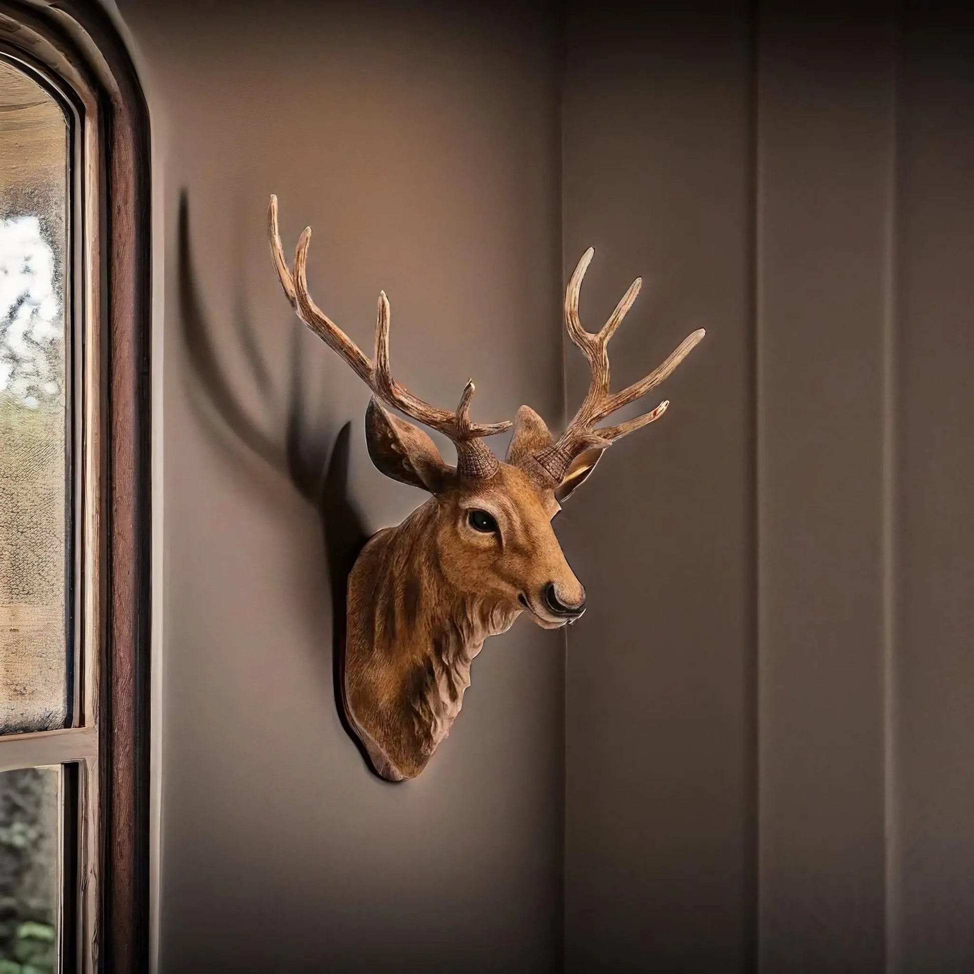 Décoration murale élégante - Tête de cerf-Muurdecoratie-ChicUndStil