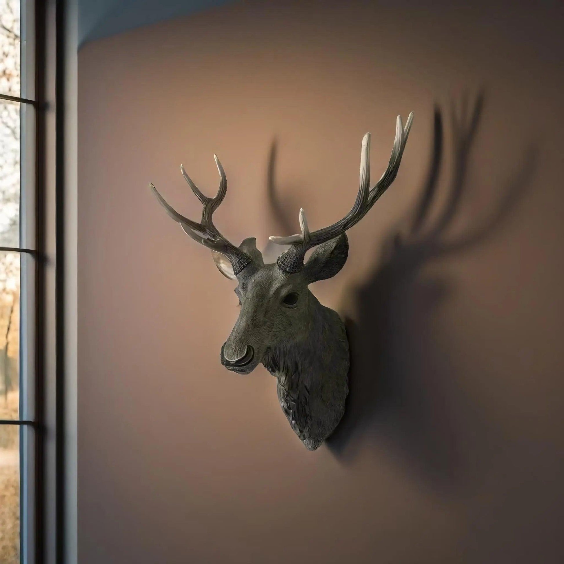 Décoration murale élégante - Tête de cerf-Muurdecoratie-ChicUndStil