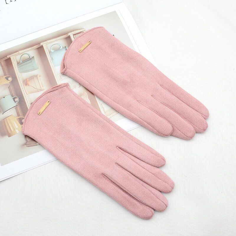 Chic and Style | Stylish suede gloves with lining