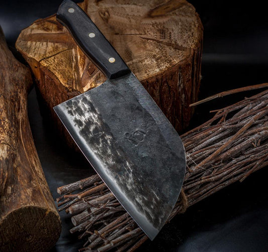 Couteau de Chef Almazan Serbe | Couteau de Cuisine Fait Main - ChicUndStil