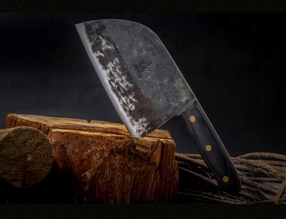 Couteau de Chef Almazan Serbe | Couteau de Cuisine Fait Main - ChicUndStil