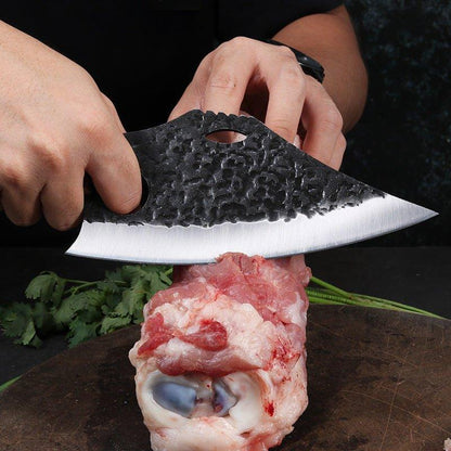 Couteau de Chef Professionnel avec Étui en Cuir - ChicUndStil