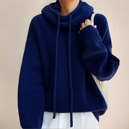 Bestseller Pull-over à col roulé en merino pour femmes - edeltraud