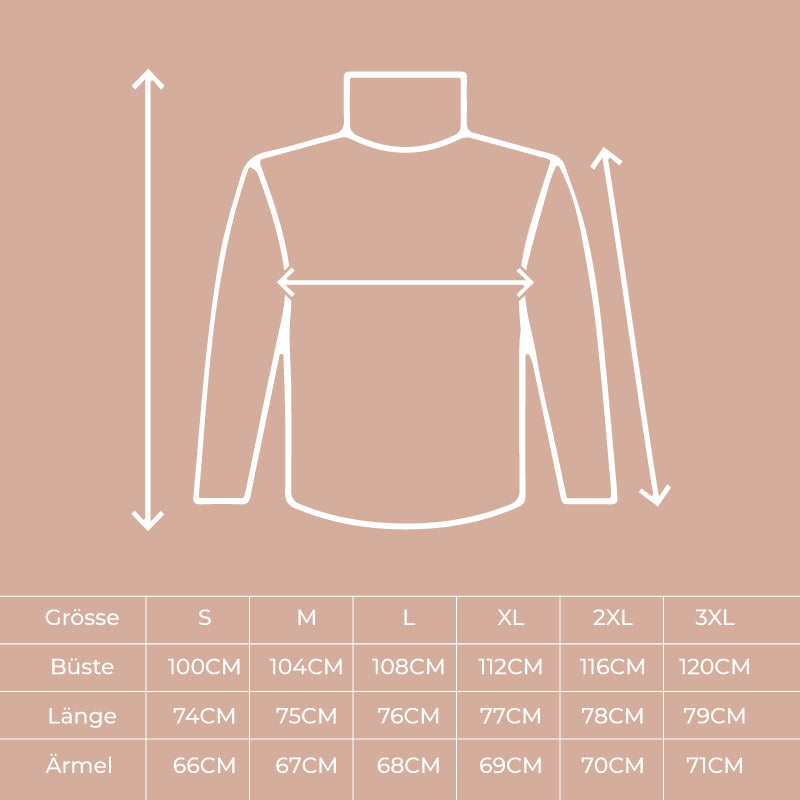 Chic und Stil | Pull à col roulé - Coupe décontractée - Tissu doux avec facteur chaleur - Douillet & combinable de manière polyvalente