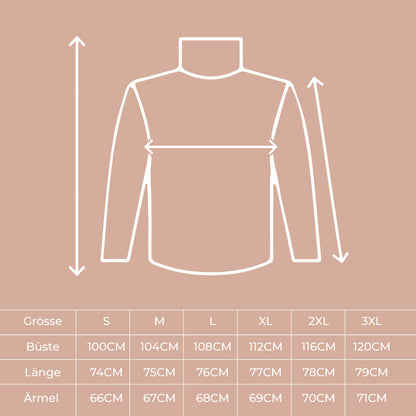 Chic und Stil | Pull à col roulé - Coupe décontractée - Tissu doux avec facteur chaleur - Douillet & combinable de manière polyvalente