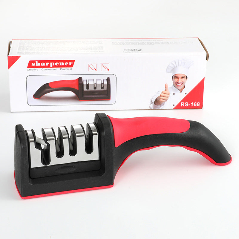 Aiguiseur de Couteaux Professionnel à 4 Étapes - ChicUndStil