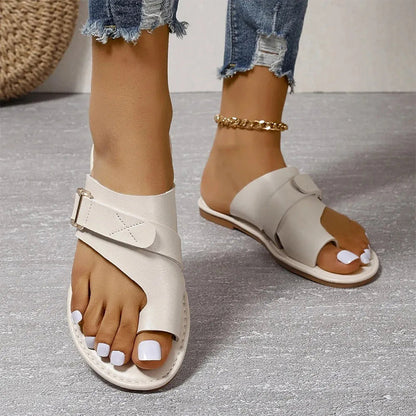 Chic und Stil | Orthopedic Luxury Sandals Made of Leather