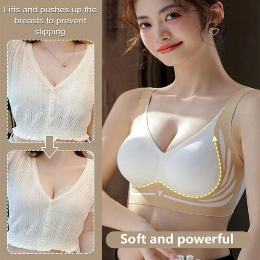 Chic und Stil | Non-wired push-up bra, prevents sagging and lifts