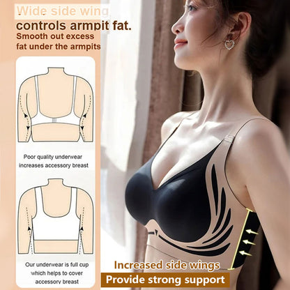 Chic und Stil | Non-wired push-up bra, prevents sagging and lifts