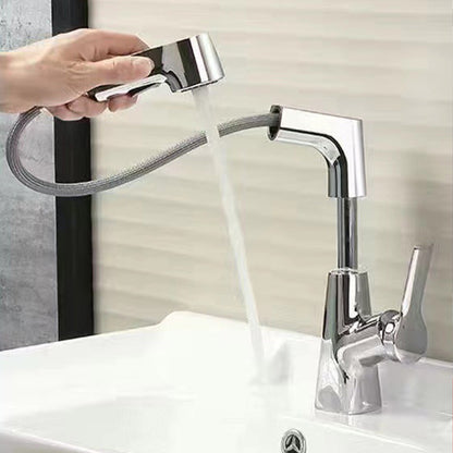 Chic and Style | 1-hole bathroom faucet with pull-out spray